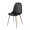 Sedia scandinava nera